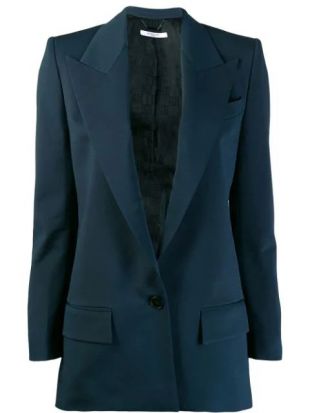 Deep V-neck Blazer - Farfetch
