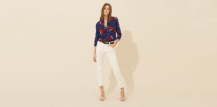 BLOUSE LAURA MARINE // ba&sh