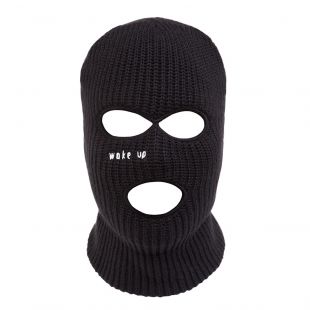 Black Wake Up Balaclava