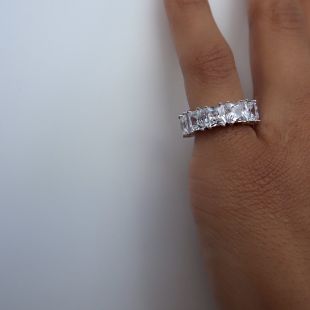 PINKY RING TIL' I GET A WEDDING RING (SQUARE 6MM)