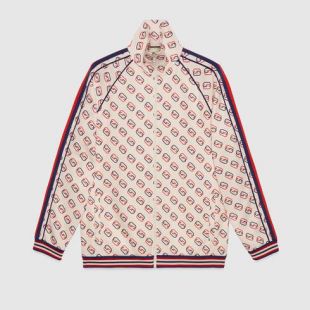 Gucci Oversize printed jersey jacket