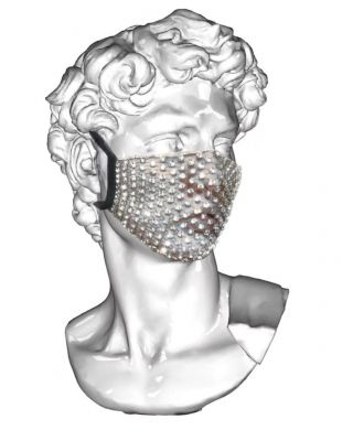 Diamond Mouth Mask / Crystal