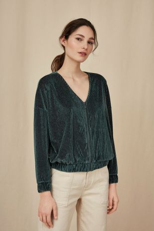 veste maille glamis verveine