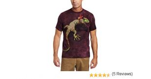 The Mountain Peace Out Gecko T-shirt bourgogne