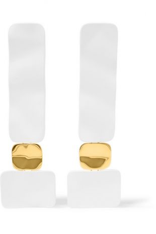 Shoulder Dusters Coated Gold Plated Earrings