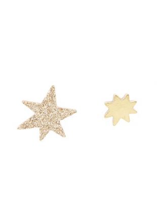 SET DE 2 PINS ÉTOILES DORE