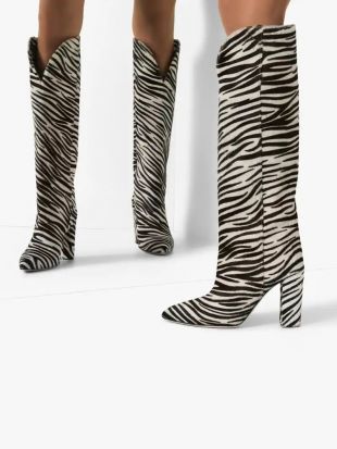 Zebra Print boots