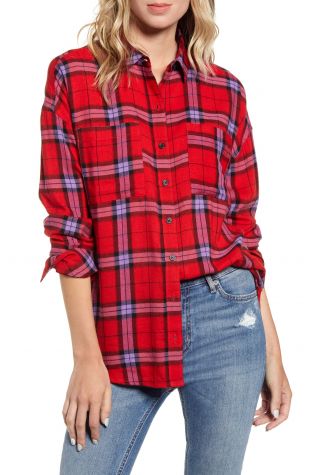 rachel green flannel shirt