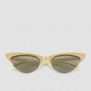 Cat Eye Layer Cake Sunglasses in Tres Leches