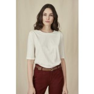 tee shirt heloise ecru chine