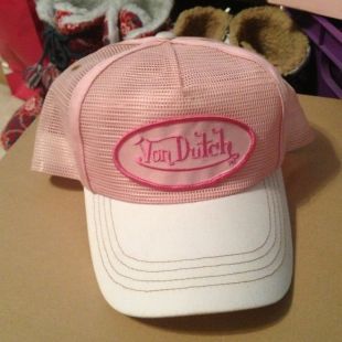 Pink Von Dutch Hat