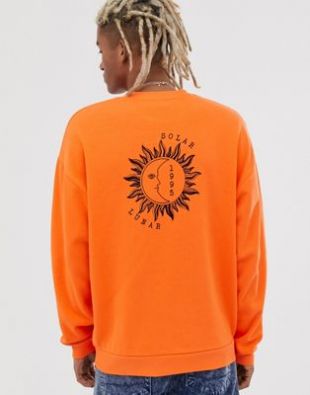 Louis Vuitton Orange Monogram sweater worn by Lil Uzi Verts on his  Instagram Account @Liluzivert