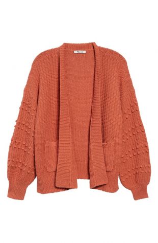 Madewell bobble cardigan egyptian gold best sale