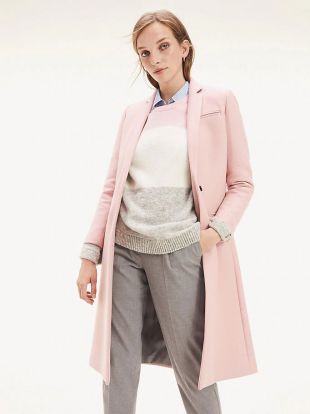 Manteau long Essential en laine | BRIDAL ROSE | Tommy Hilfiger