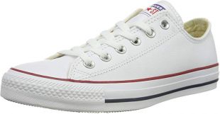 Chuck Taylor All Star Core Lea Ox, Baskets mode mixte adulte