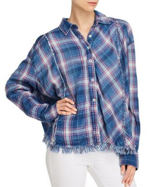 Seeking Starlight Plaid Shirt