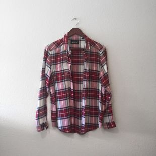 Checked Boyfriend Shirt