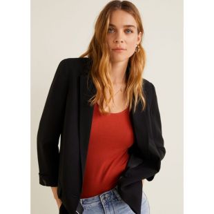 Veste de costume structurée