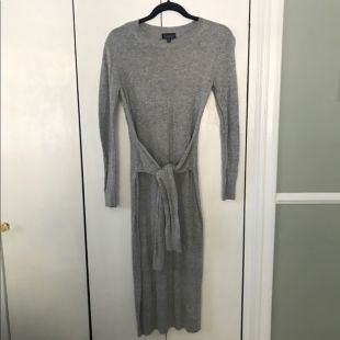Tie Waist Sweater Dress