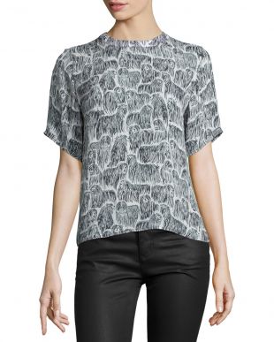 Komondor Silk Boxy Top