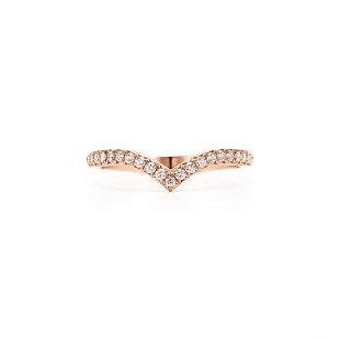 Soleste Diamond V Ring