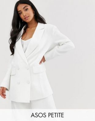 ASOS EDITION Petite double breasted wedding jacket | ASOS