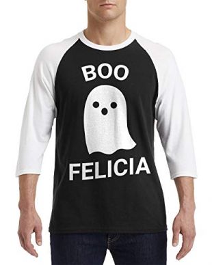 Boo Felicia 3/4 Sleeve Raglan T-Shirt