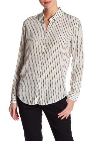 Fantasy Stripe Silk Shirt