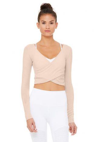 Amelia Luxe Long Sleeve Crop