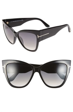 Tom Ford - Anoushka 57mm Gradient Cat Eye Sunglasses