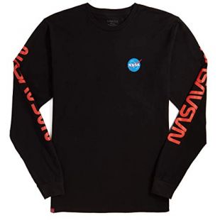 Habitat x NASA Worm Repeat Long Sleeve T-Shirt - Black - MD