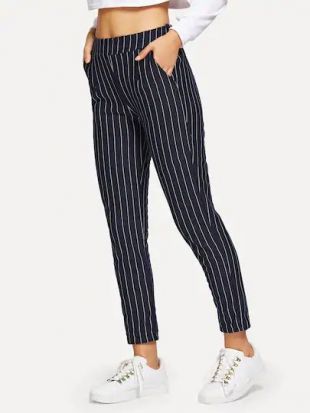 Pantalon rayé