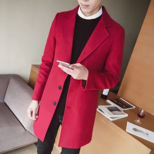 Classic Fashion Trench Coats 2018 Black Red Army
