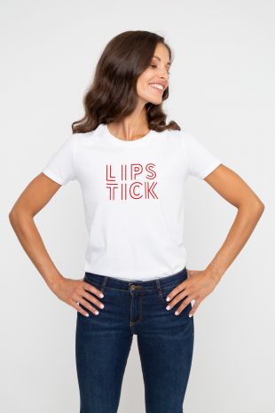 Tshirt Femme LIPSTICK