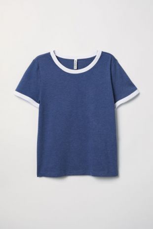 Short T-shirt - Dark blue