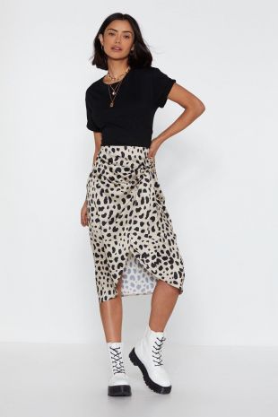 Dalmatian Wrap Skirt
