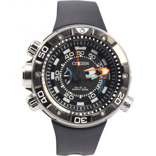 Citizen Men's BN2029-01E Promaster Aqualand Depth Meter Quartz Black Watch