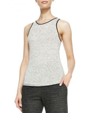 Rag & Bone - Spine Solid-Trim Slub Tank