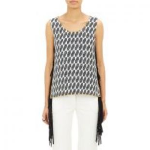 DEREK LAM Combo Fringe Top