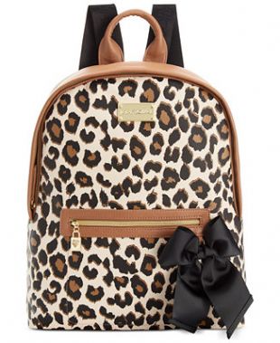 Betsey Johnson Macy's Exclusive Leopard Backpack