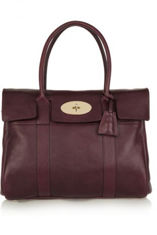 MULBERRY The Bayswater textured-leather tote