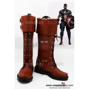 Captain America The Winter Soldier Steve Rogers Cosplay Chaussures