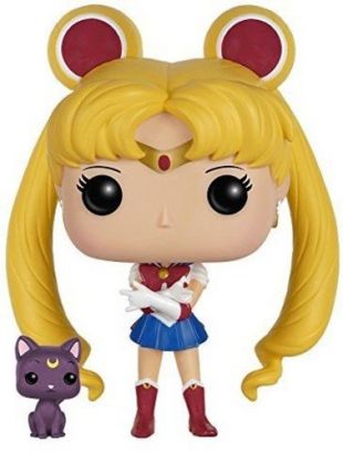 Funko - POP Anime - Sailor Moon - Sailor Moon w/ Luna