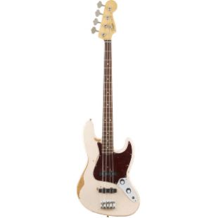 FENDER FLEA JAZZ BASS ROADWORN SHELL PINK 014 1020 356 | paul-beuscher.com