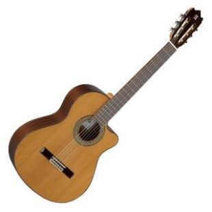 GUITARE CLASSIQUE ELECTRO-ACOUSTIQUE ALHAMBRA 3C CUTAWAY THIN CT-E1  | paul-beuscher.com