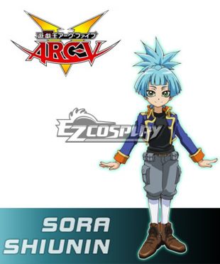 Yu-Gi-Oh! Yugioh ARC-V Sora Shiunin Cosplay Costume