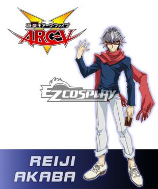 Yu-Gi-Oh! ARC-V Reiji Akaba Cosplay Costume