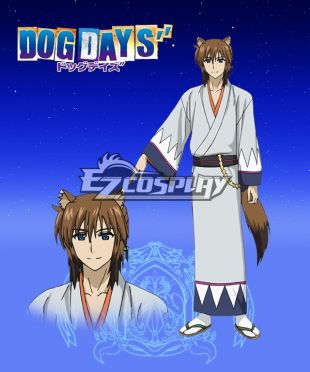 DOG DAYS'' Isuka Makishima Cosplay Costume