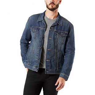Signature by Levi Strauss & Co. Gold Label Men's Signature Trucker Jacket, Elvis, XXS