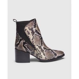 Bottines style chelsea  à  serpent